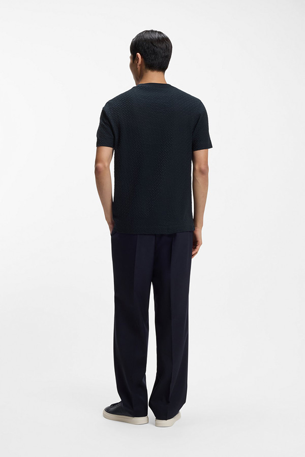 ΜΠΛΟΥΖΑ T-SHIRT BOSS - 404 ΜΠΛΕ